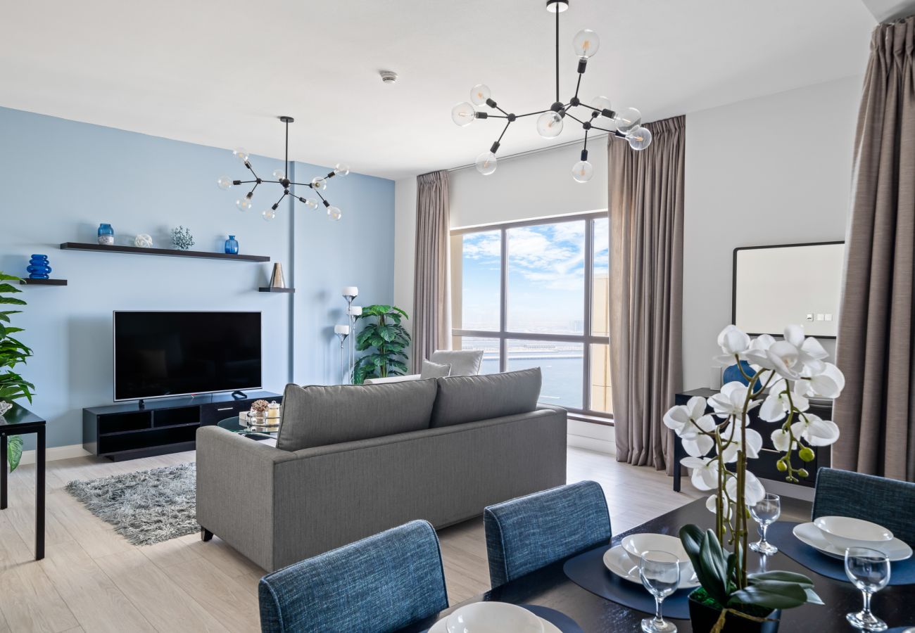 Apartment in Dubai - JBR Beach access Marina and Sea View Apartment
