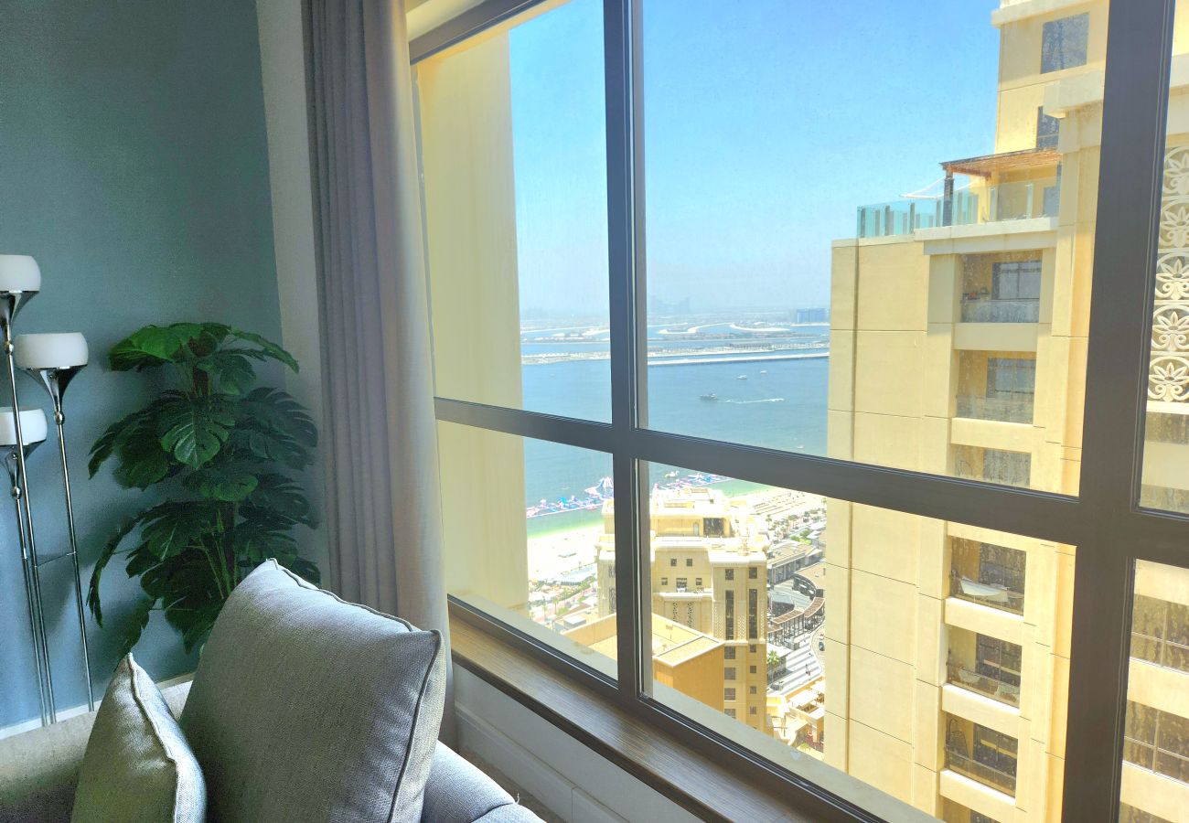 Apartment in Dubai - JBR Beach access Marina and Sea View Apartment