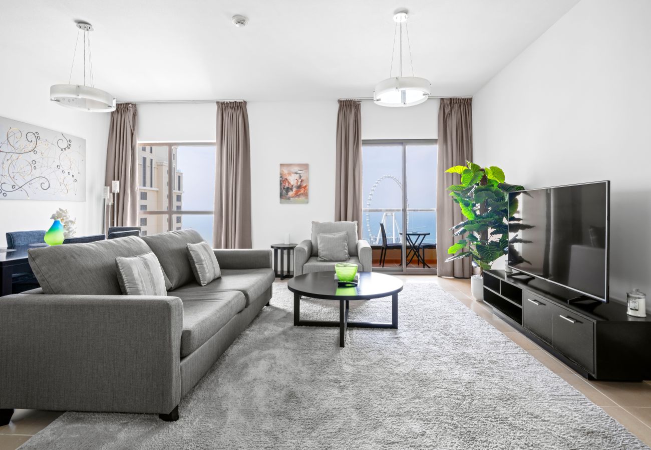 Apartment in Dubai - Full Sea & Bluewaters Views High Floor