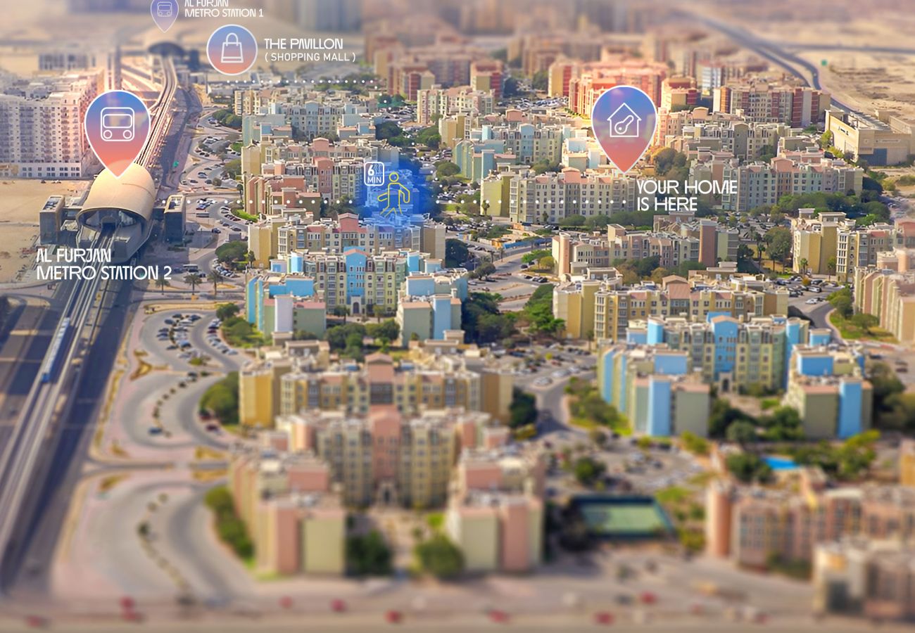 Apartment in Dubai - Refreshing Sunset Apartment, 5min walk to Metro