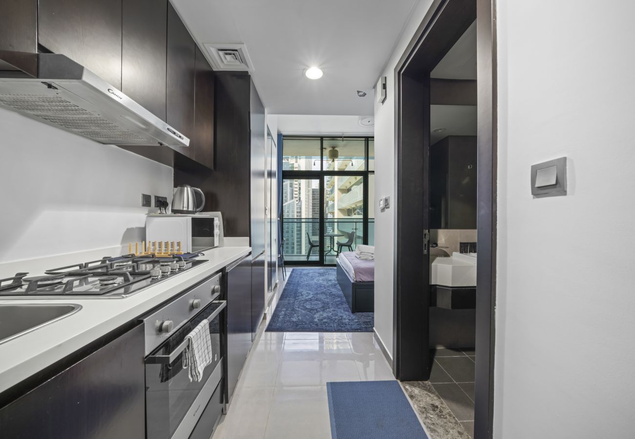 Studio in Dubai - Modern Studio I Merano I Close to Metro and Canal